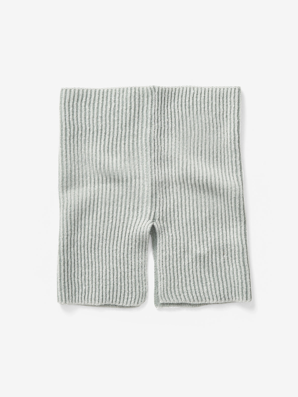 WOOL NECK GAITER - Slate Gray - flat lay - side