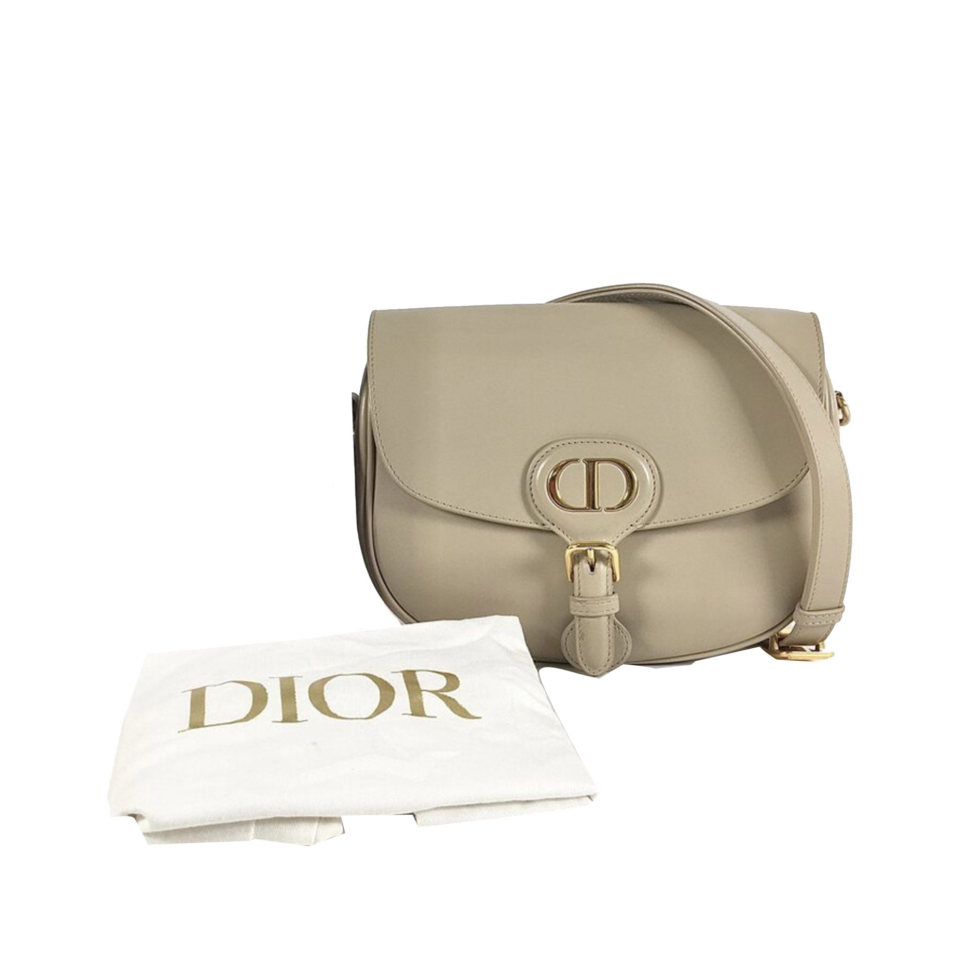 Dior | Pre-Owned Medium Leather Bobby | Beige