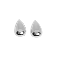 The Large Silver Tear Drop Earrings | Silver Vermeil