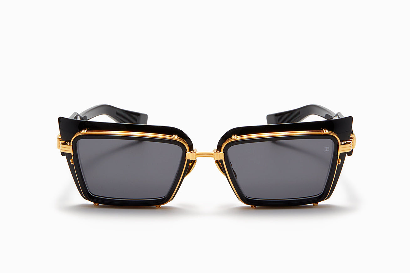Womens | Admirable Sunglass | Black - Gold | Dark Grey