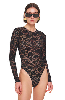Adriana Bodysuit | Black