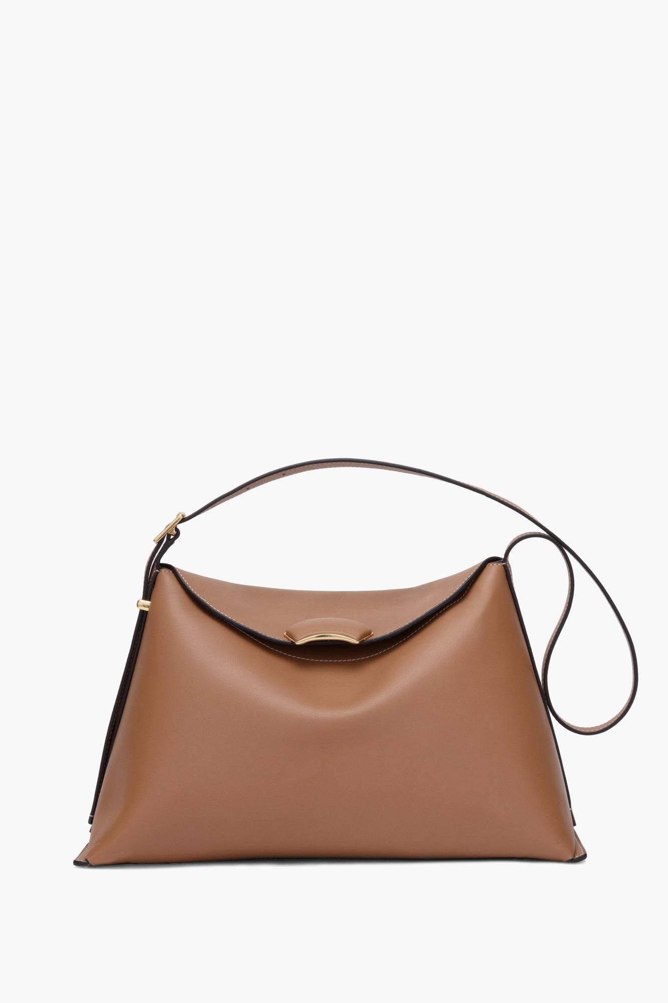 ID Soft Shoulder Bag | Camel