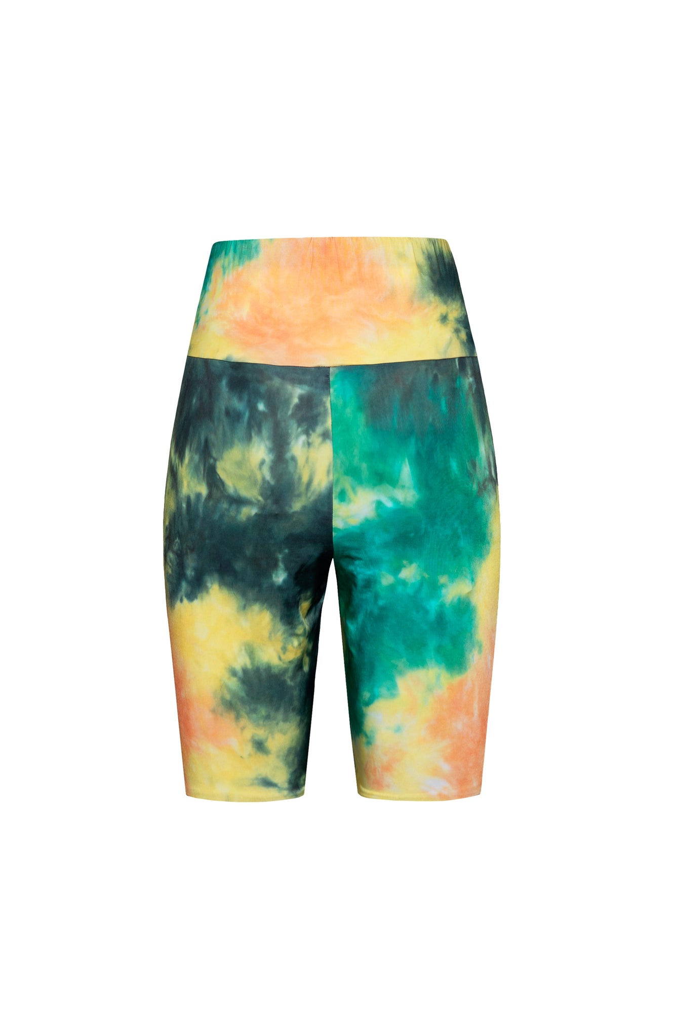 Lawson Biker Short | Abstract Multi-Technique Tie-Dye