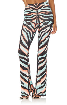 Irena Pants | Teal Zebra Placement