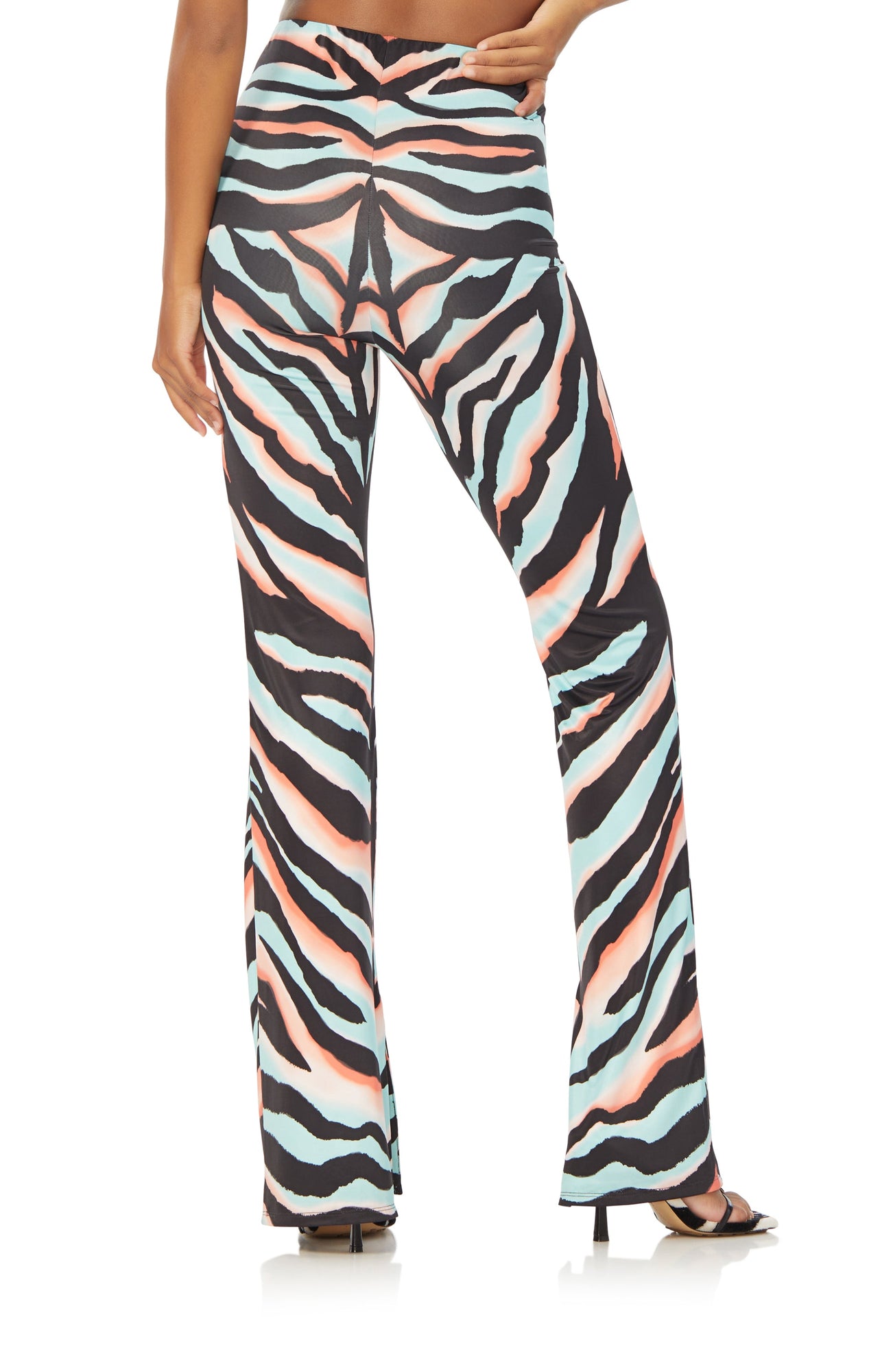 Irena Pants | Teal Zebra Placement