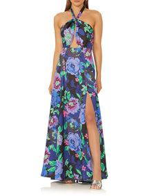 Zandra Maxi Dress | Midnight Bouquet