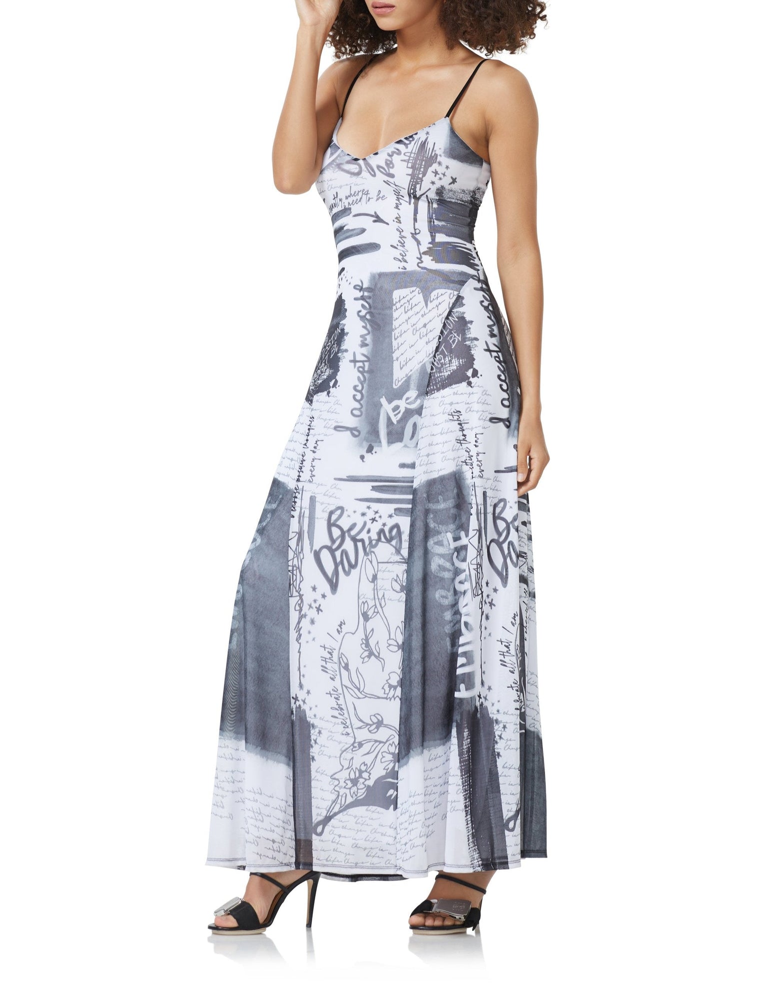 Ridley Maxi Dress | Affirmation Print