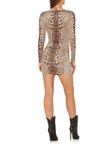 Devy Dress | Placement Leopard