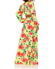 Bekah Maxi Dress | Lime Rose Garden