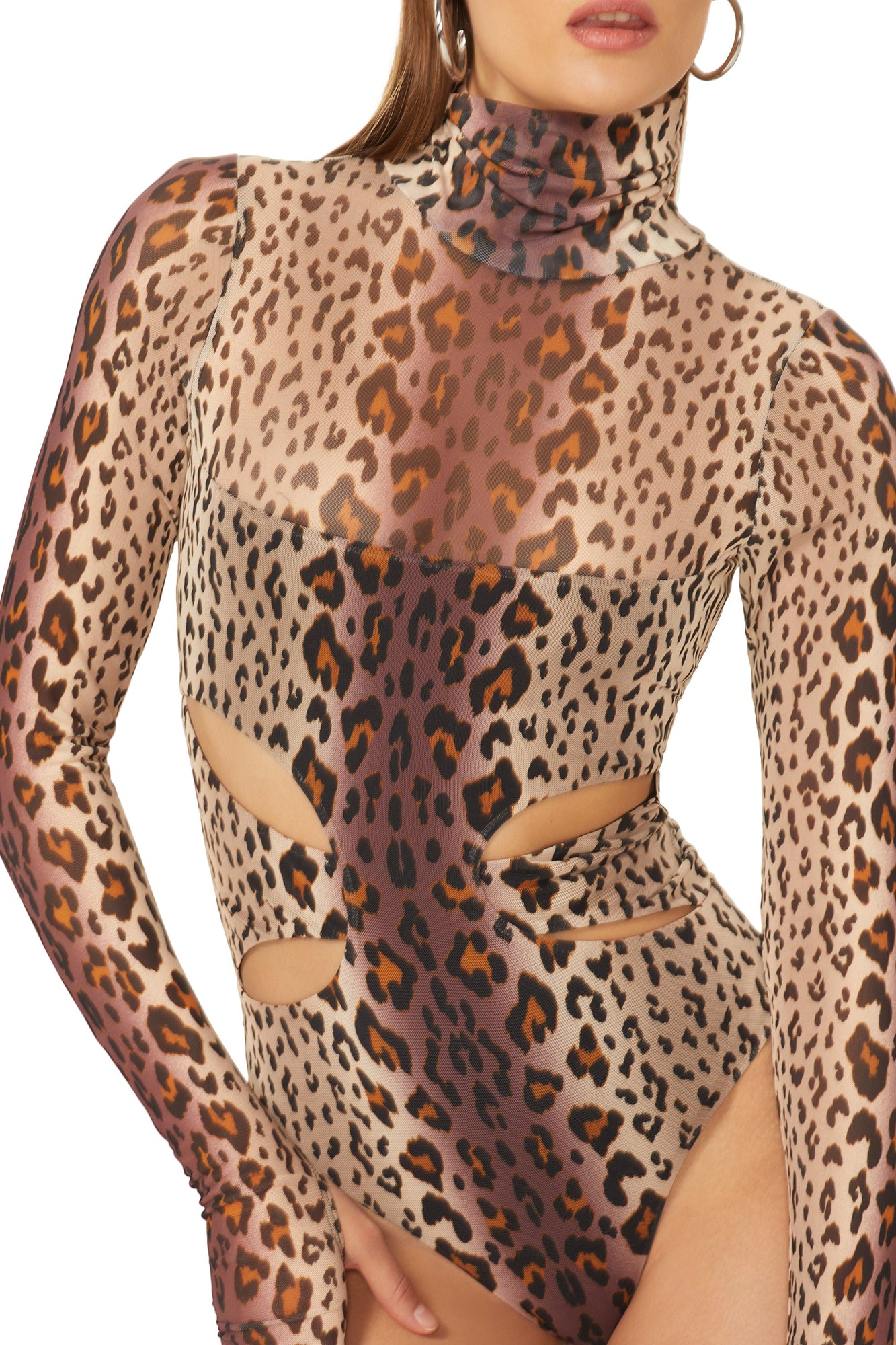 Jaida Bodysuit | Placement Leopard