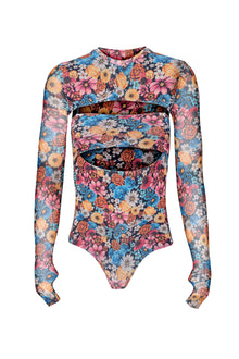 Yale Bodysuit | Multi Wildflower Bouquet