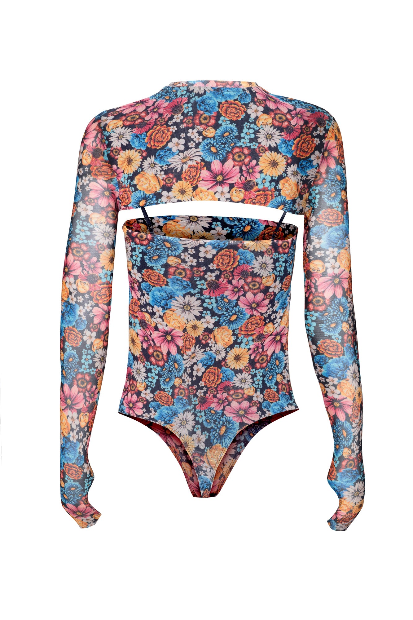 Yale Bodysuit | Multi Wildflower Bouquet