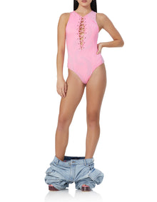 Sefia Bodysuit | Candy Pink