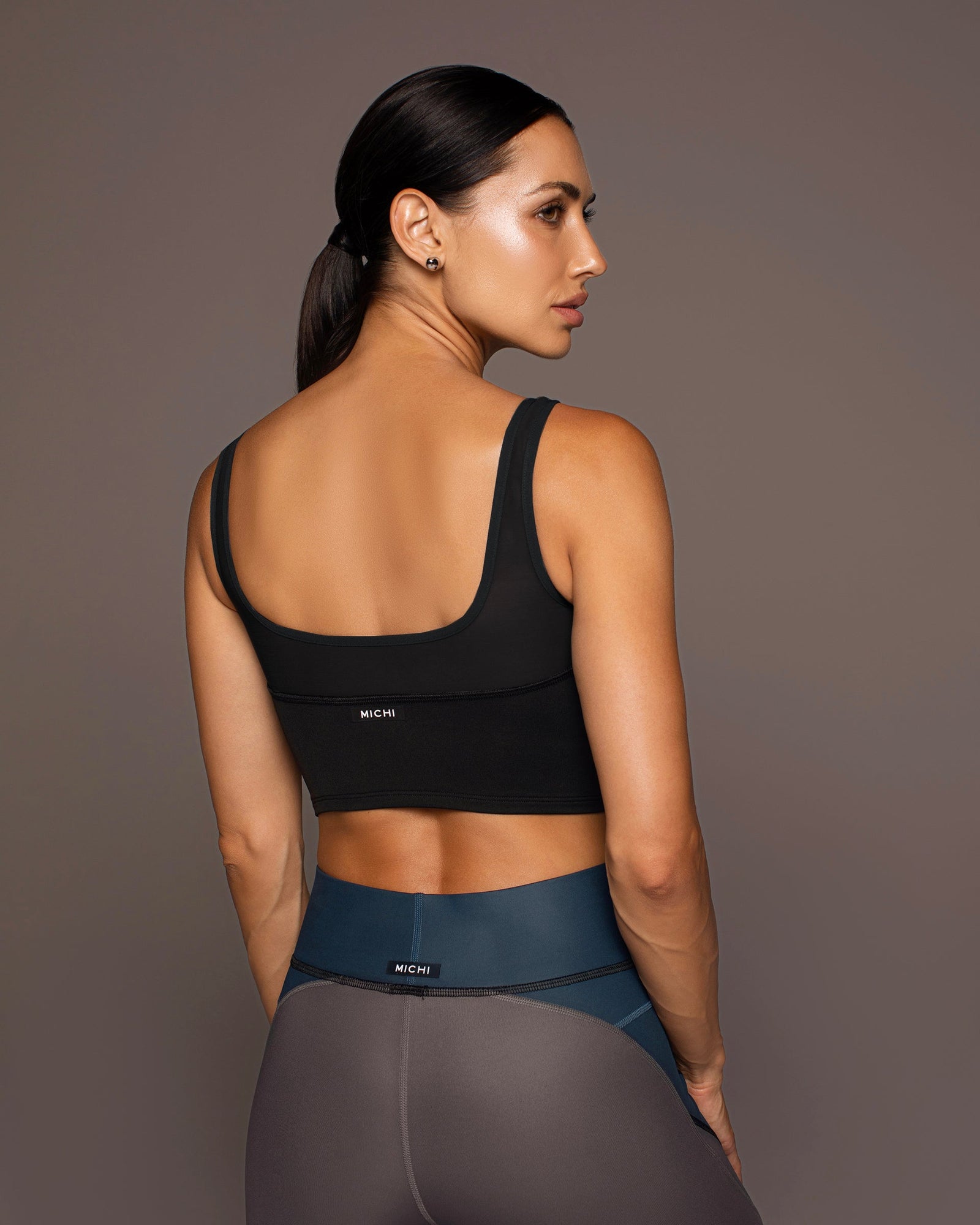 Aerial Gloss Bustier | Blue Steel