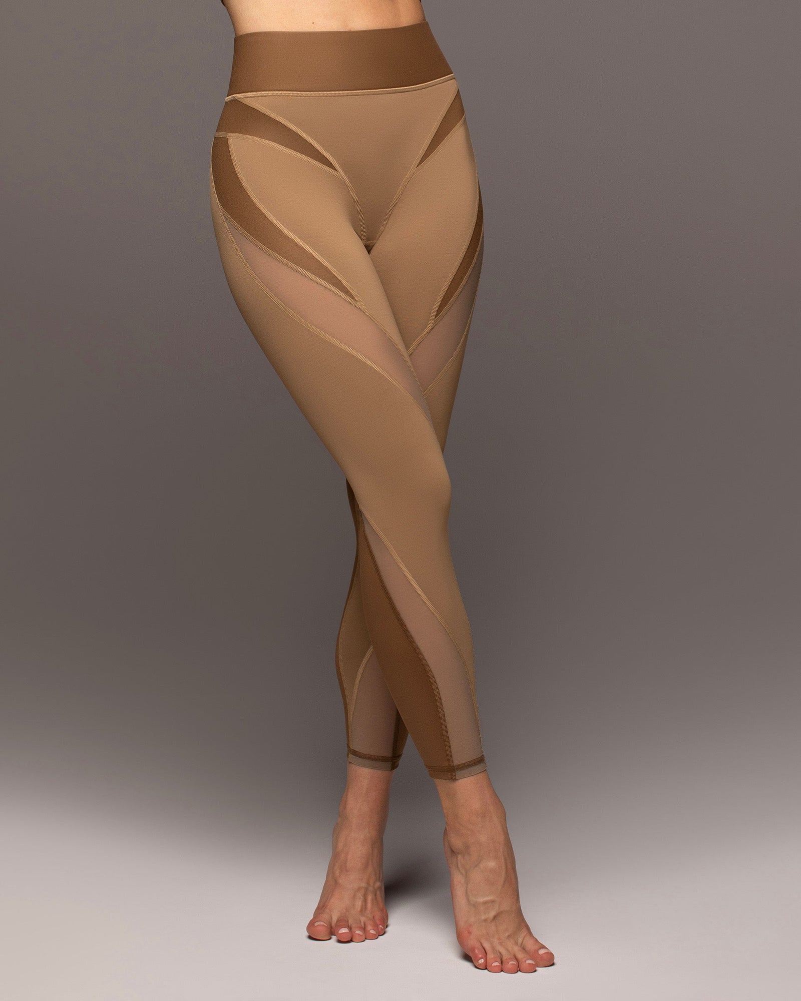 Aerial Legging | Sable/Bronze