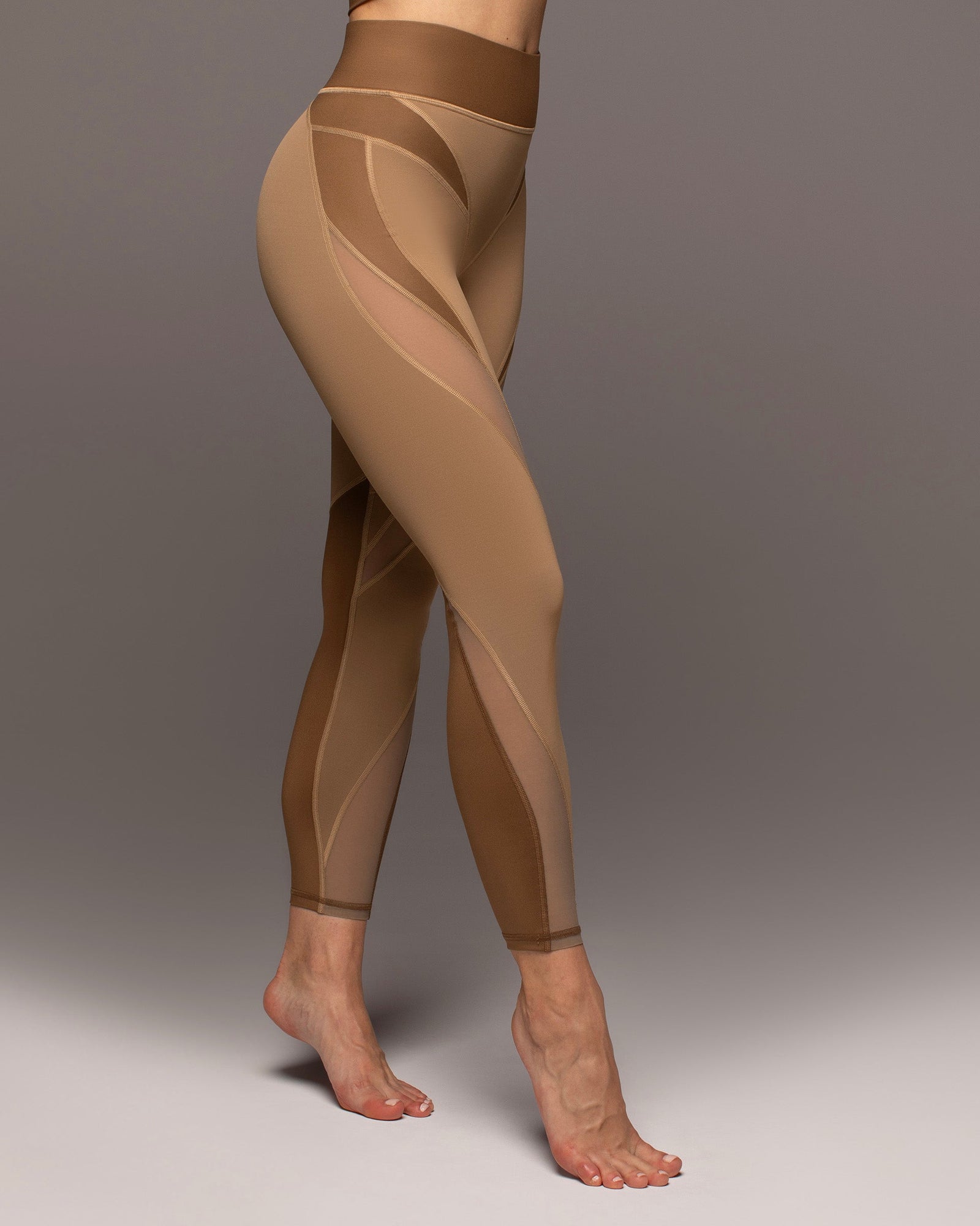 Aerial Legging | Sable/Bronze