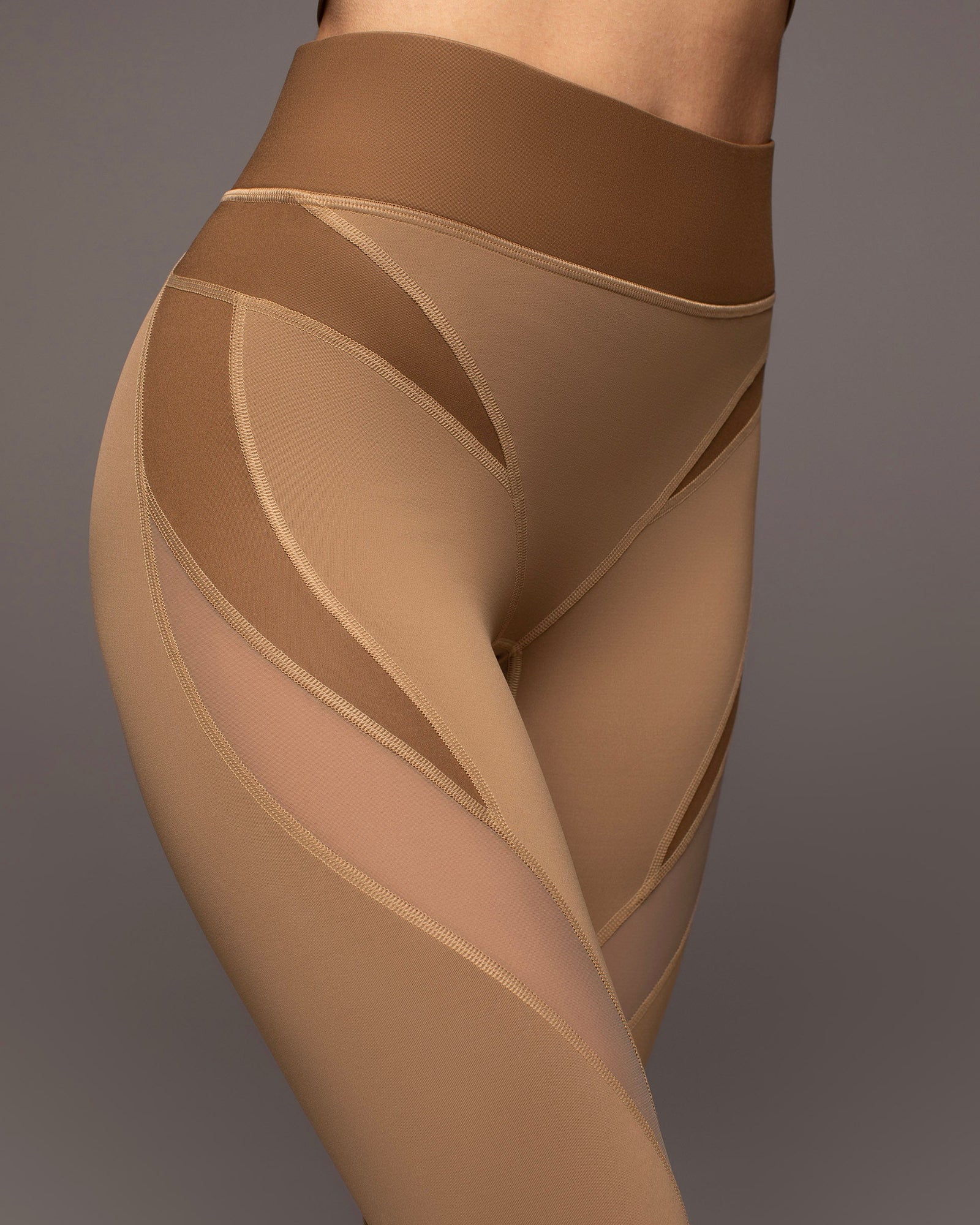 Aerial Legging | Sable/Bronze