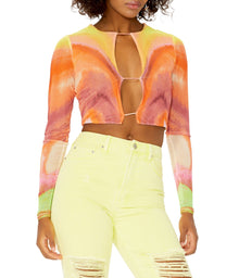 Vida Top | Neon Watercolor