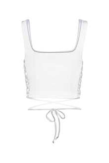 Saskia Top | Blanc