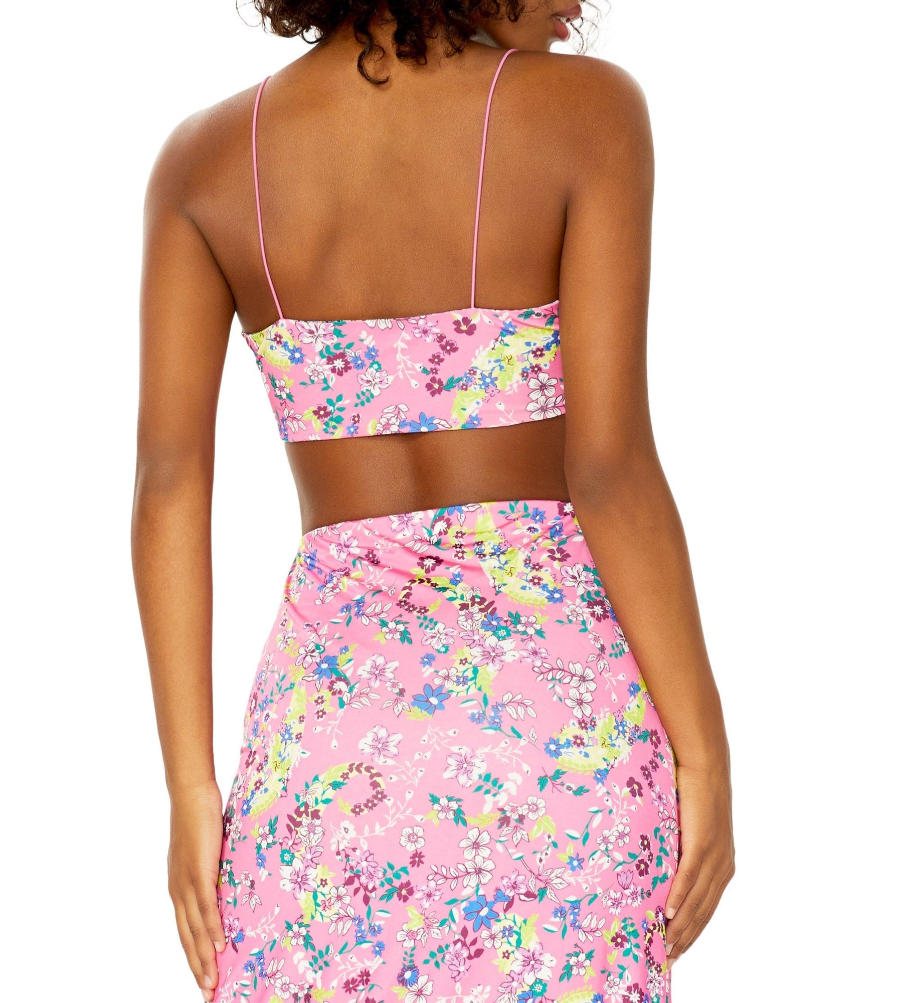 Penny Bandeau Top | Pink Paisley/Summer Multi Ditsy