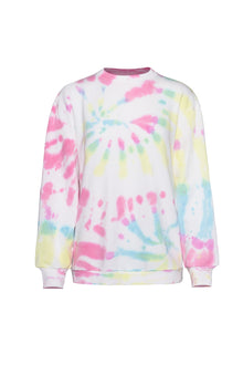 Diana Sweatshirt | Blanc Spiral Tie-Dye