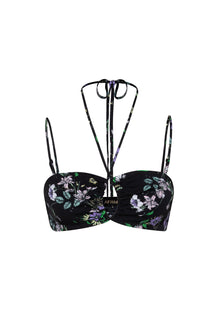 Luka Bra Top | Spring Noir Bouquet