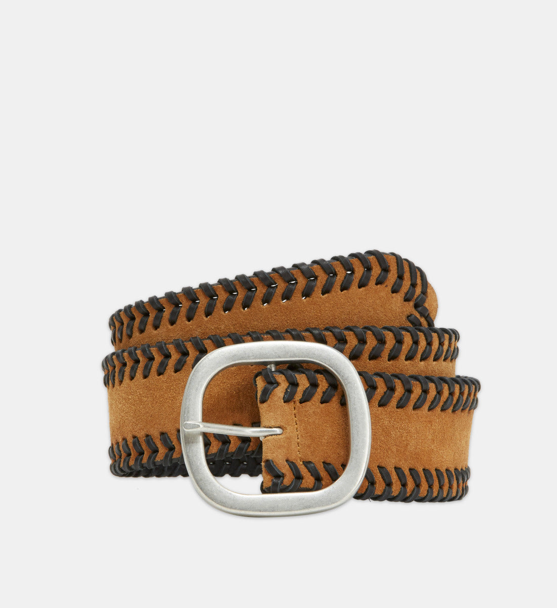 Belt With Braided Details | Women | Camel