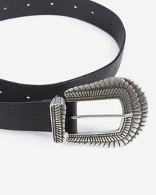 Leather Belt | Women | Black