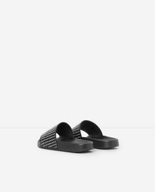 Flat Sandals With Studs | Women | Black