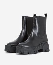 Platform Chelsea Boots | Women | Black