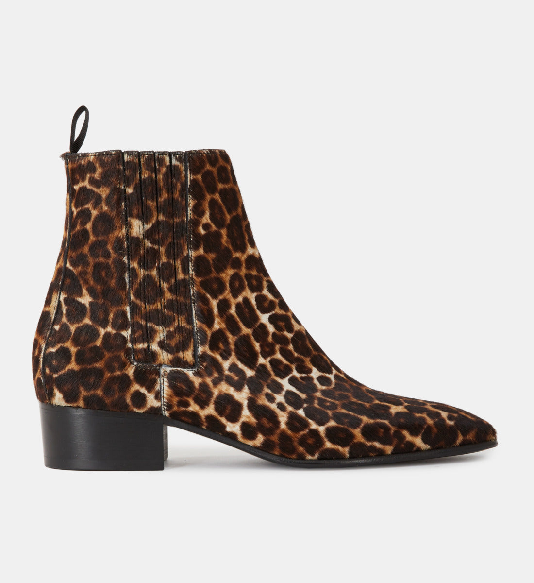 Print Leather Boots | Women | Leopard