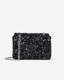 Emily Soft Bag With Sequins | Women | Black