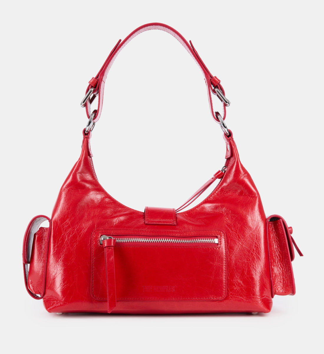 Vintage Treatment Leather Amelia Bag | Women | Red