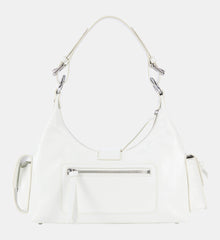 Vintage Treatment Leather Amelia Bag | Women | White