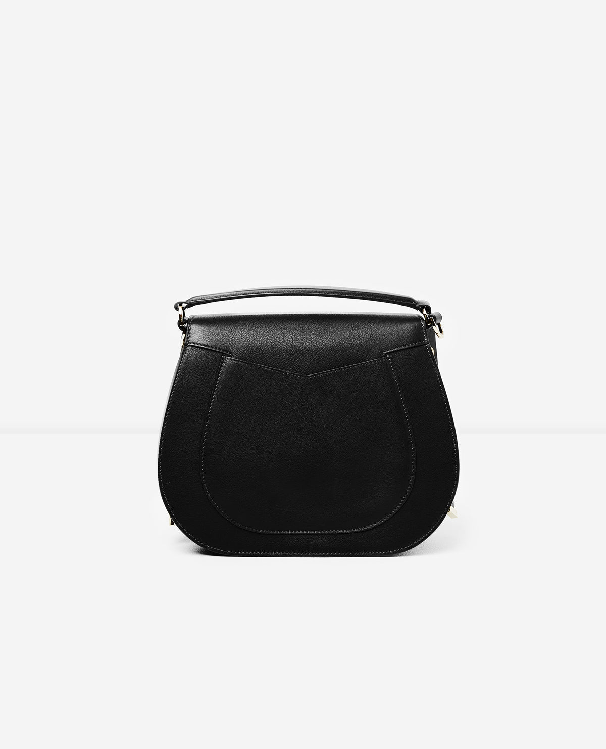 Hobo Maxi Leather Bag In | Women | Black