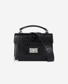 Small Emily Bag In Vinyl-Effect Leather | Women | Black