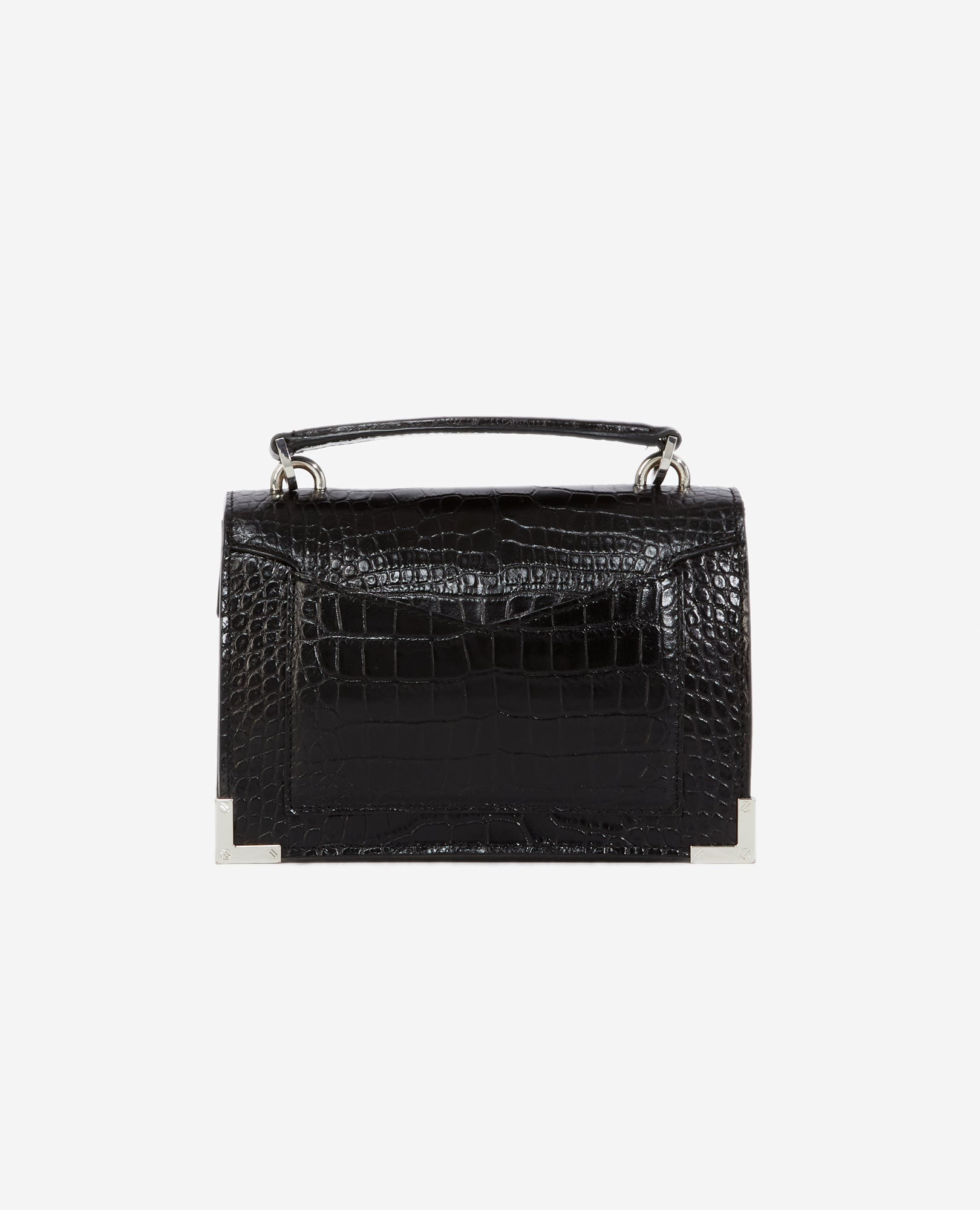 Small Emily Bag In Vinyl-Effect Leather | Women | Black