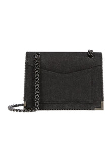 Emily Chain Bag | Women | Black Denim