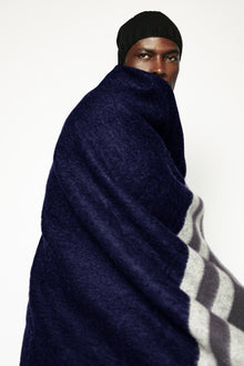 Unisex | Aspen Cape | Navy / Dark Grey / Ivory