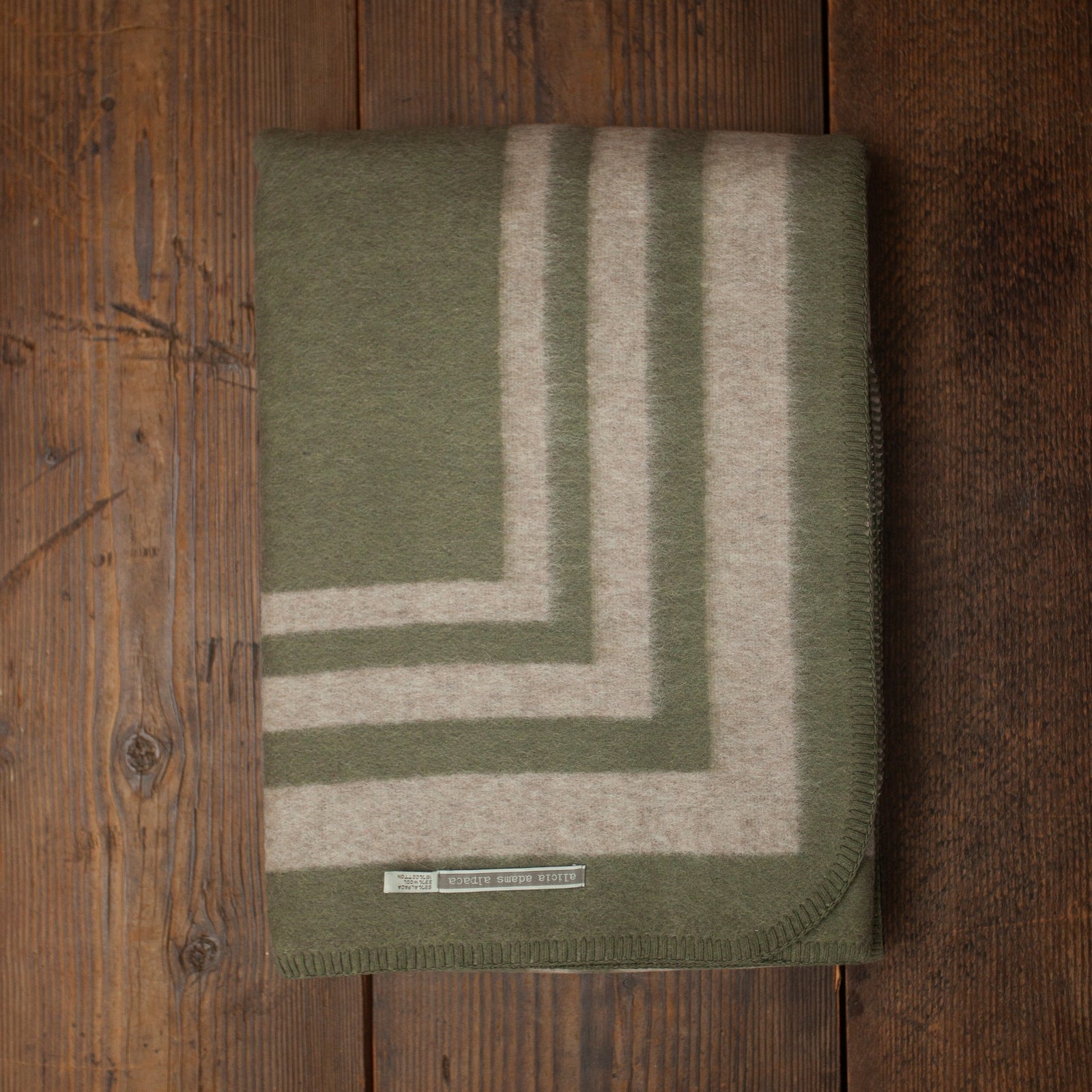 Home | Montauk Throw | Hunter / Light Taupe