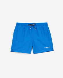 Vibrant Blue Swim Shorts With Logo | Women | Navy