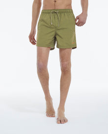 Swim Shorts With Small The Kooples Logo | Women | Khaki