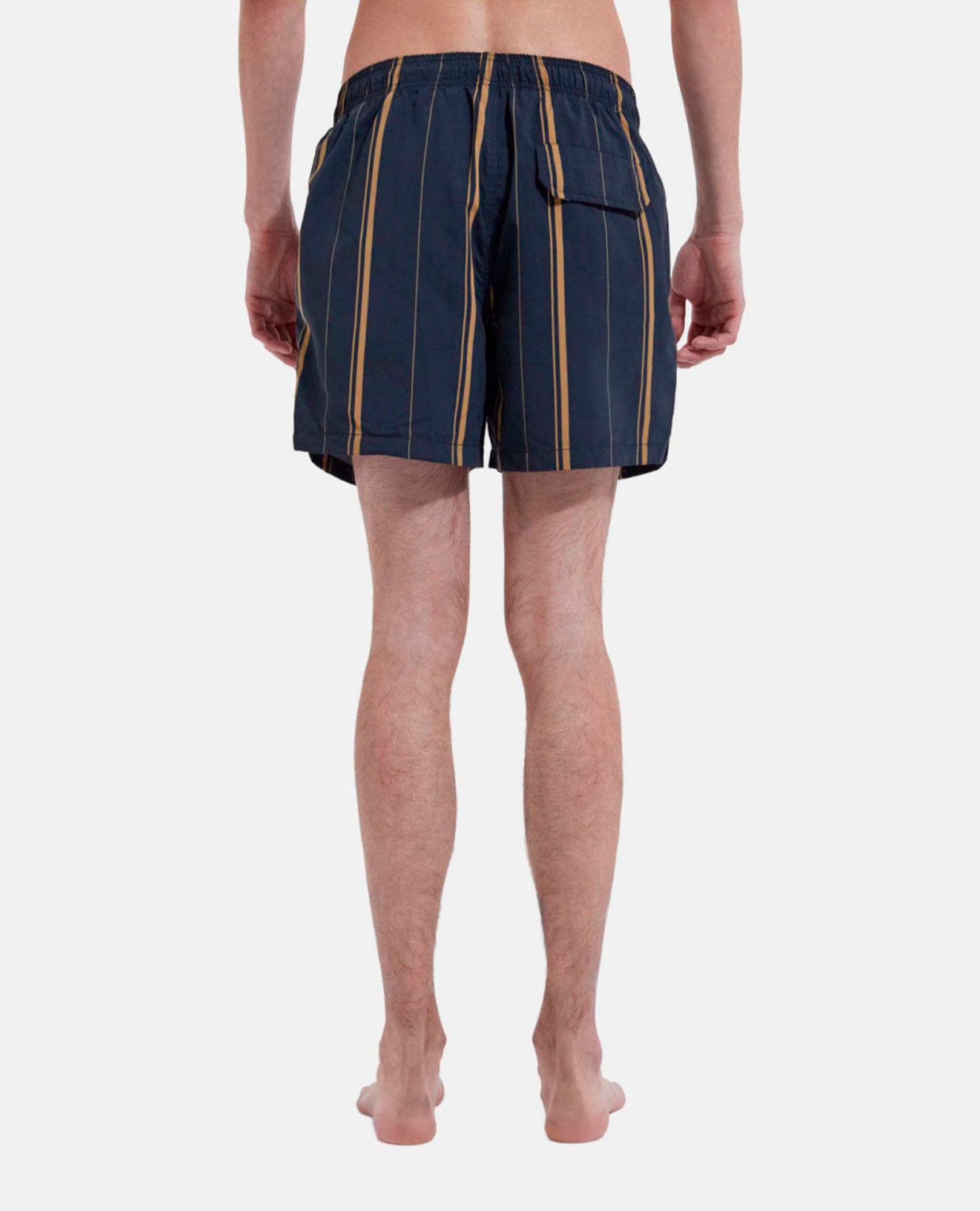 Swim Shorts With Contrasting Logo | Women | Navy Blue