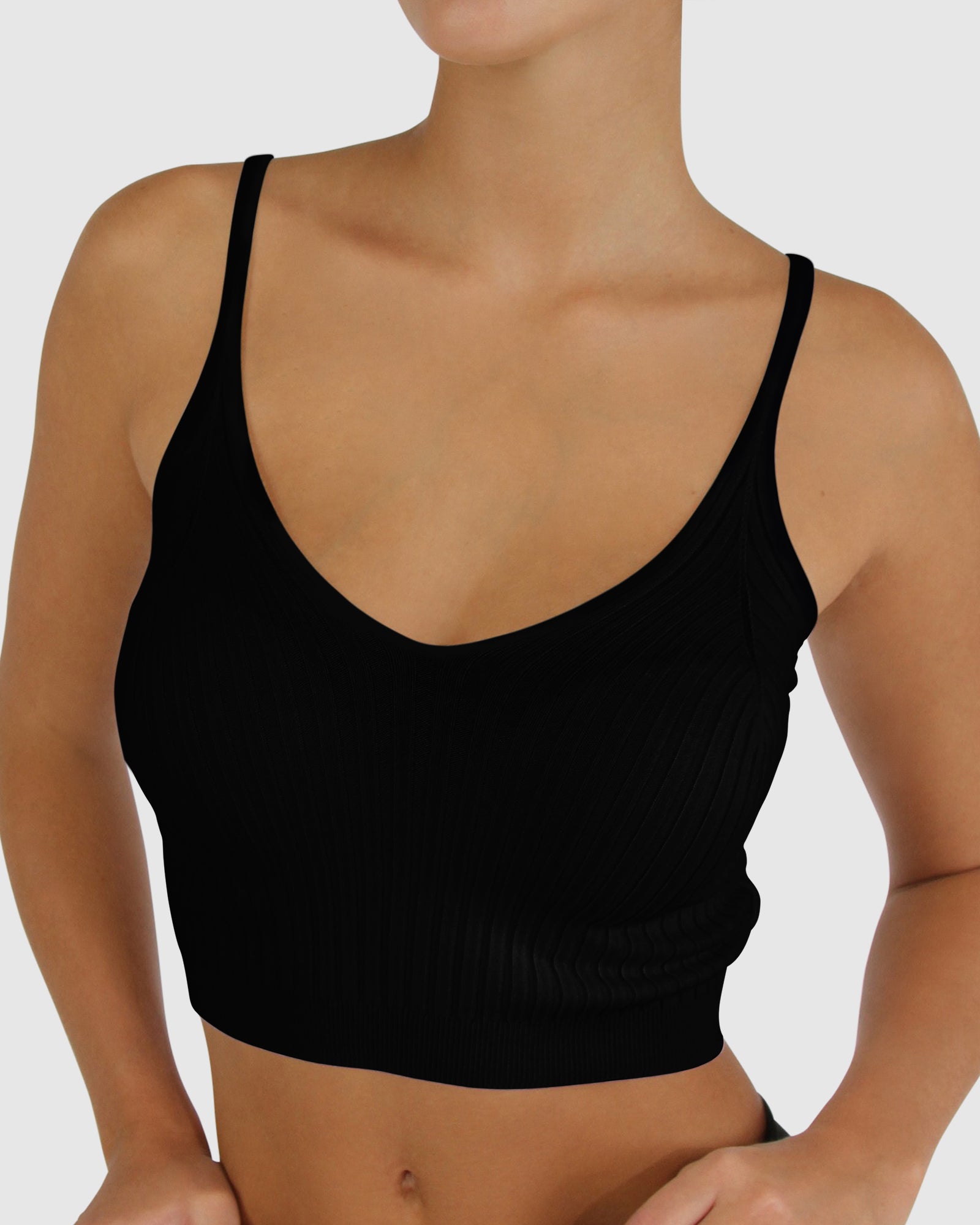 Women | All I Need Knit Crop | Black