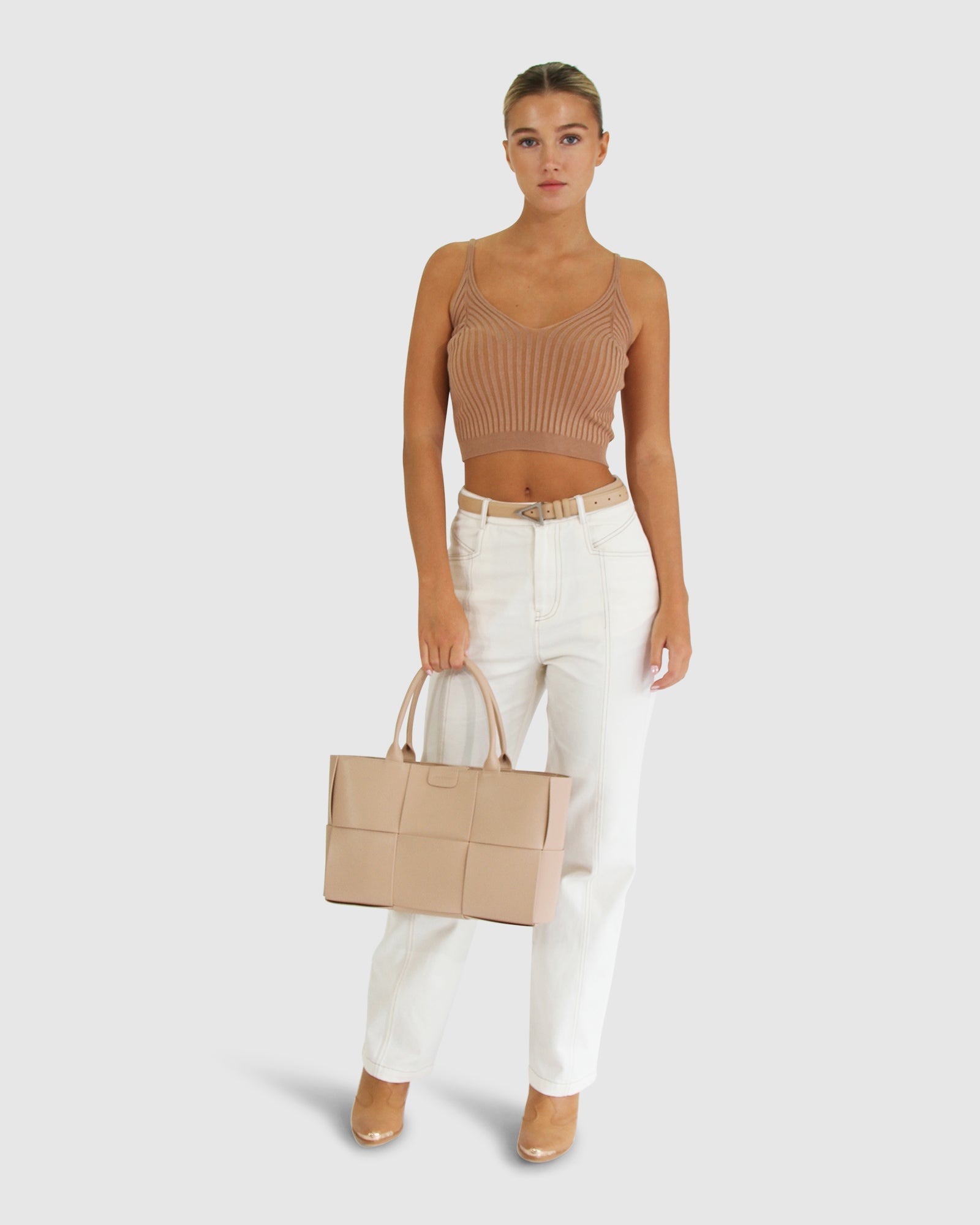 Women | All I Need Knit Crop | Oat