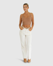 Women | All I Need Knit Crop | Oat