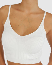 Women | All I Need Knit Crop | Cream