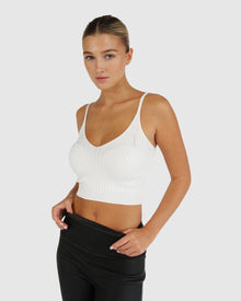 Women | All I Need Knit Crop | Cream
