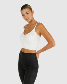 Women | All I Need Knit Crop | Cream