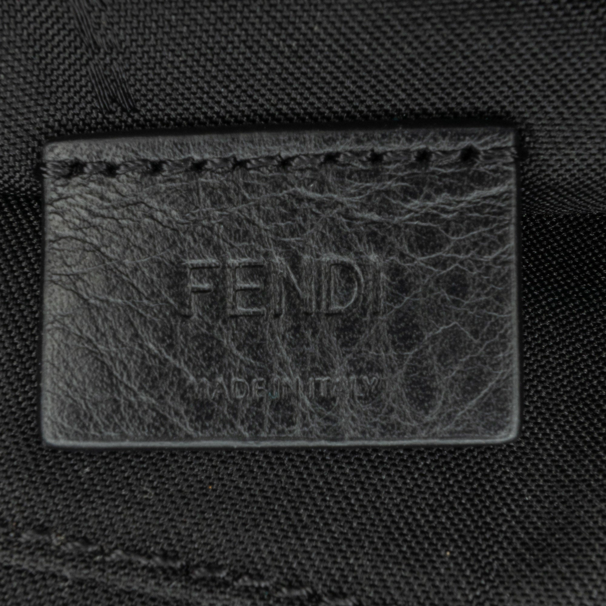 Fendi | Pre-Owned Floral Convertible Baguette | Green